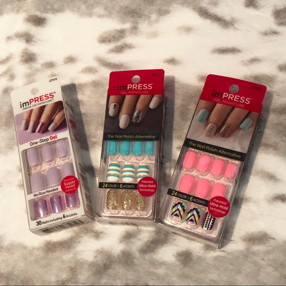 💅🏻 Lot of Impress Press-On Nails 💅🏻